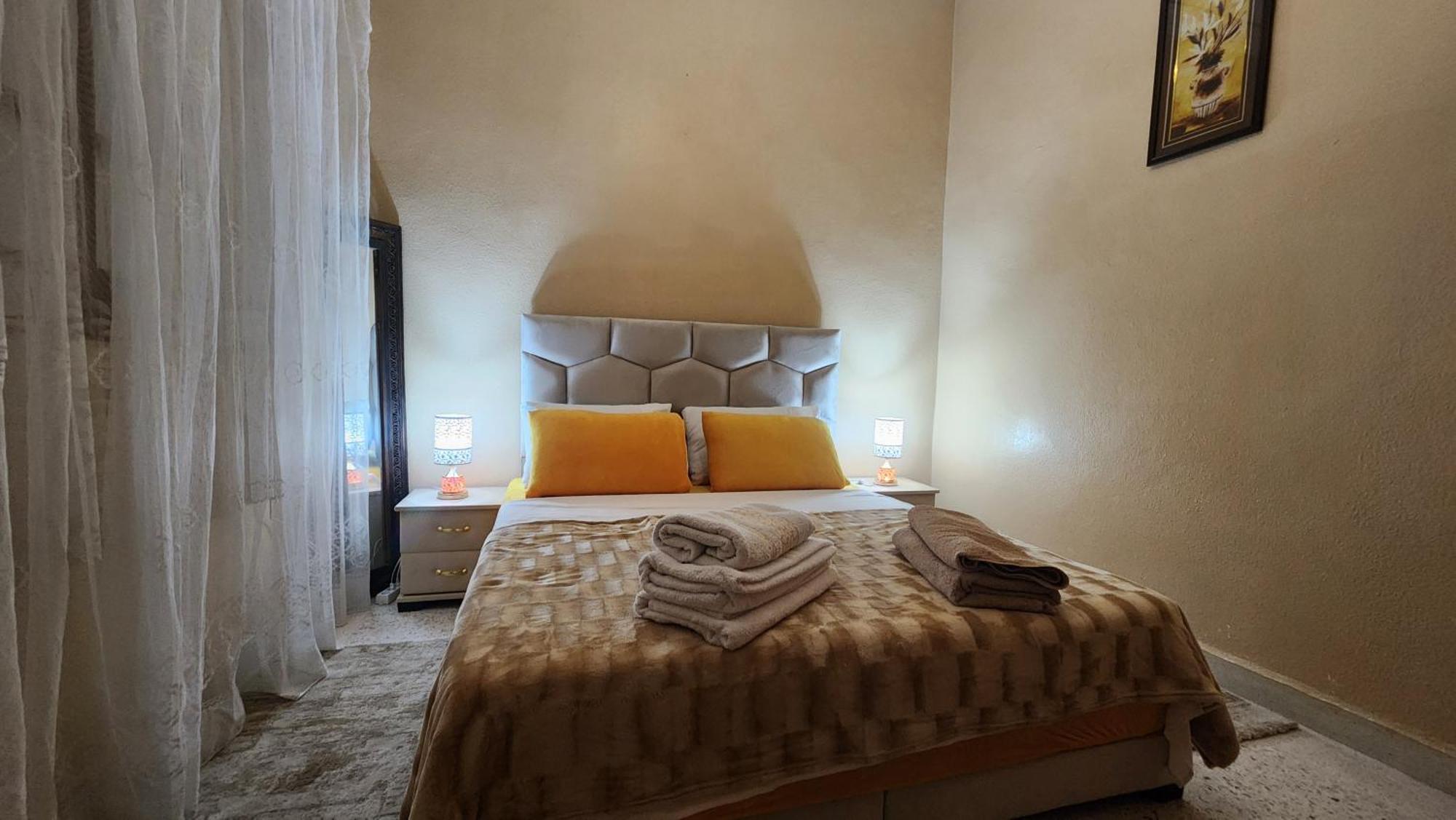 Appartement Riad 5Min A Pied De L'Aeroport Marrakesh Exterior foto