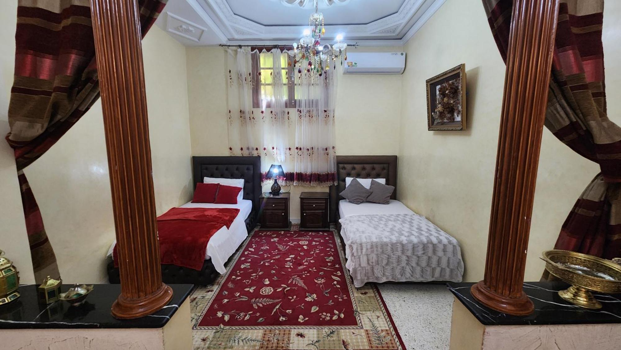Appartement Riad 5Min A Pied De L'Aeroport Marrakesh Exterior foto