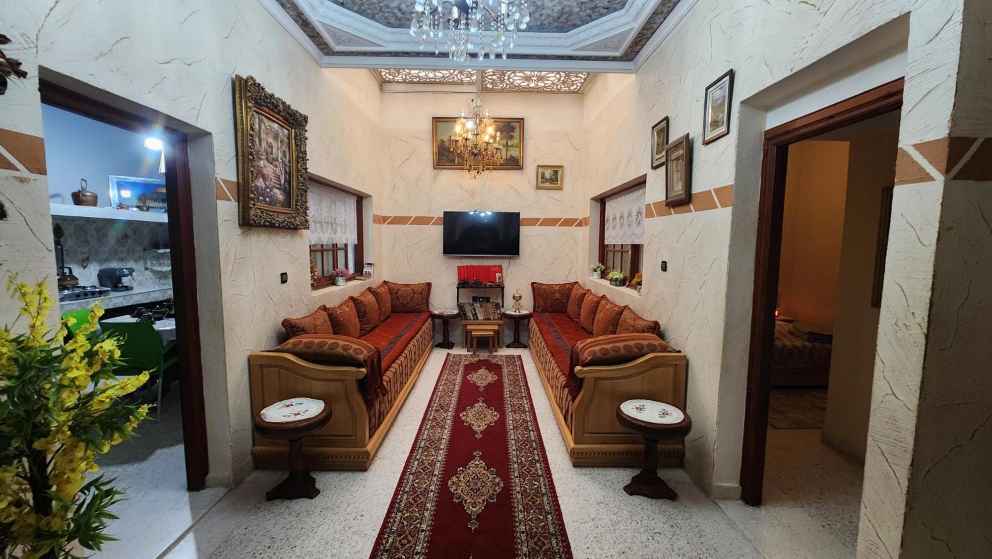 Appartement Riad 5Min A Pied De L'Aeroport Marrakesh Exterior foto