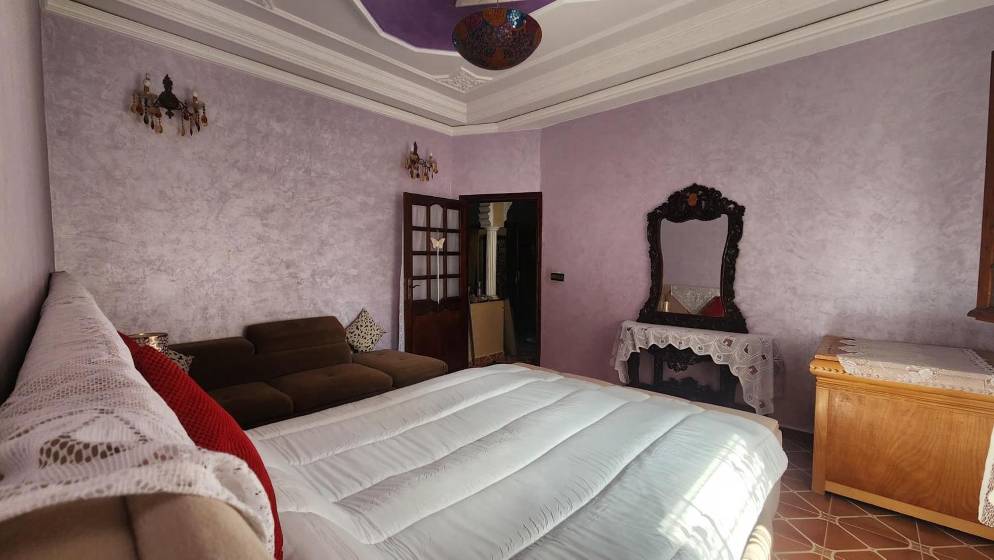 Appartement Riad 5Min A Pied De L'Aeroport Marrakesh Exterior foto